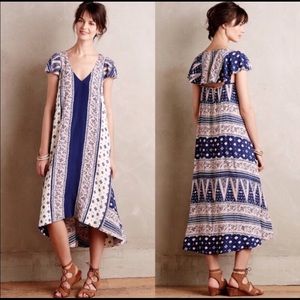 Anthropologie Maeve Summertime Swing Dress